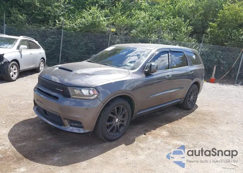 2018 Dodge Durango R/T Awd z USA, uszkodzony, nr VIN 1C4SDJCT2JC116695